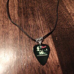 THE POLICE GROUP GUITAR PICK NECKLACE